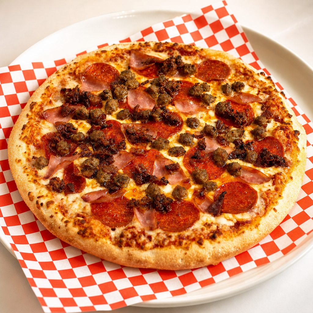 12" Meateater Pizza.